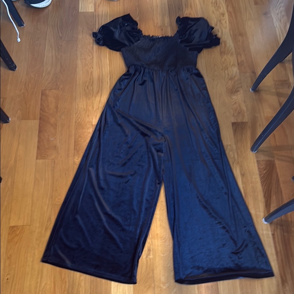 ARULA Black Casual Jumpsuit
